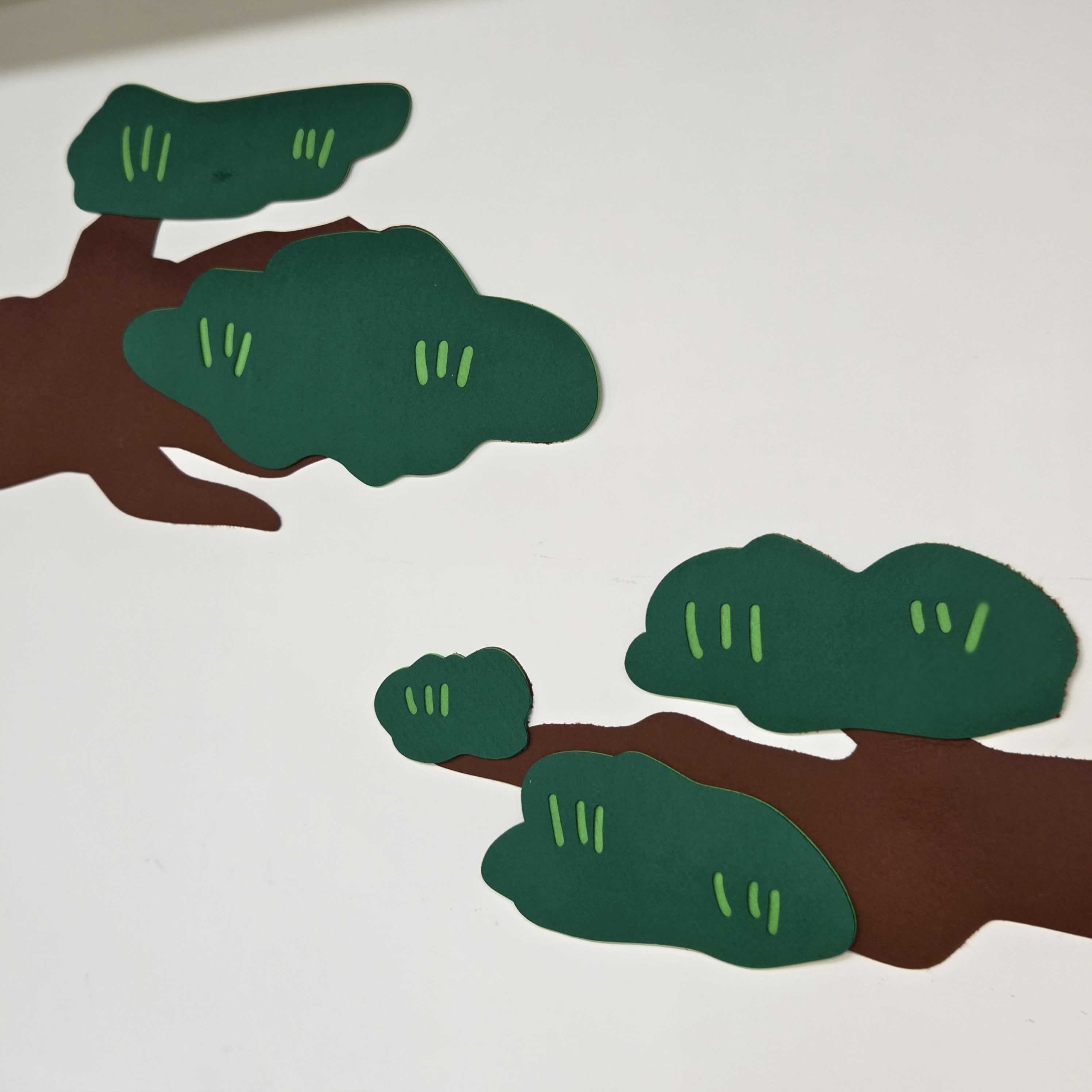 소나무 포토존 환경구성